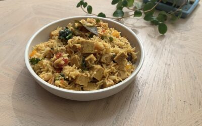 Tempeh Vegetable Biryani